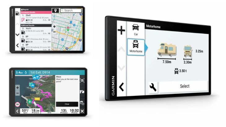 Navigace pro obytná auta Garmin sleva