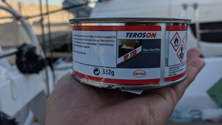 Sada na opravu gelcoatu se sklolaminátem
