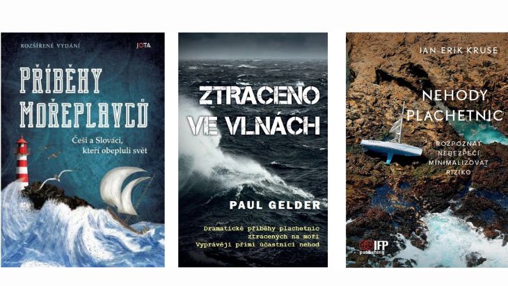 Kniha Ztraceno ve vlnách, Příběhy mořeplavců a nehody plachetnic